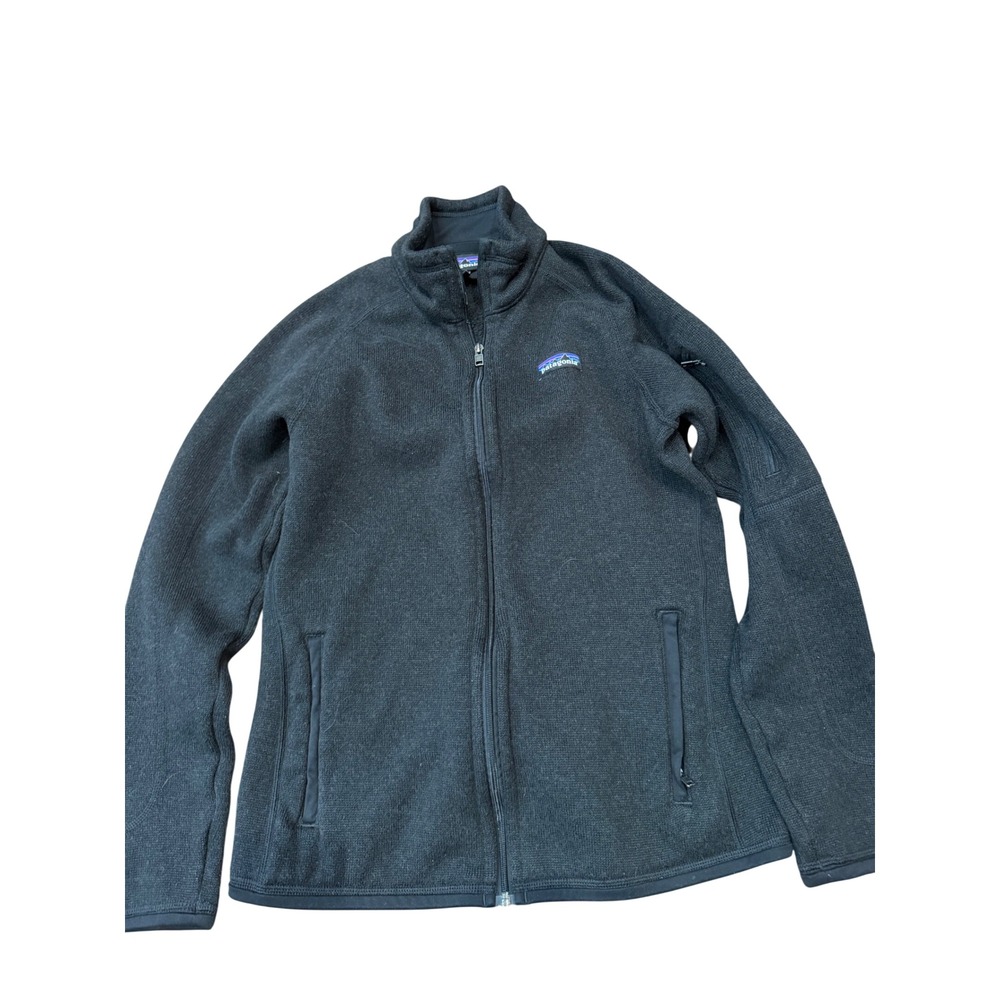 Patagonia Better Sweater Full Zip Jacket Womens XS Black Fleece 25542